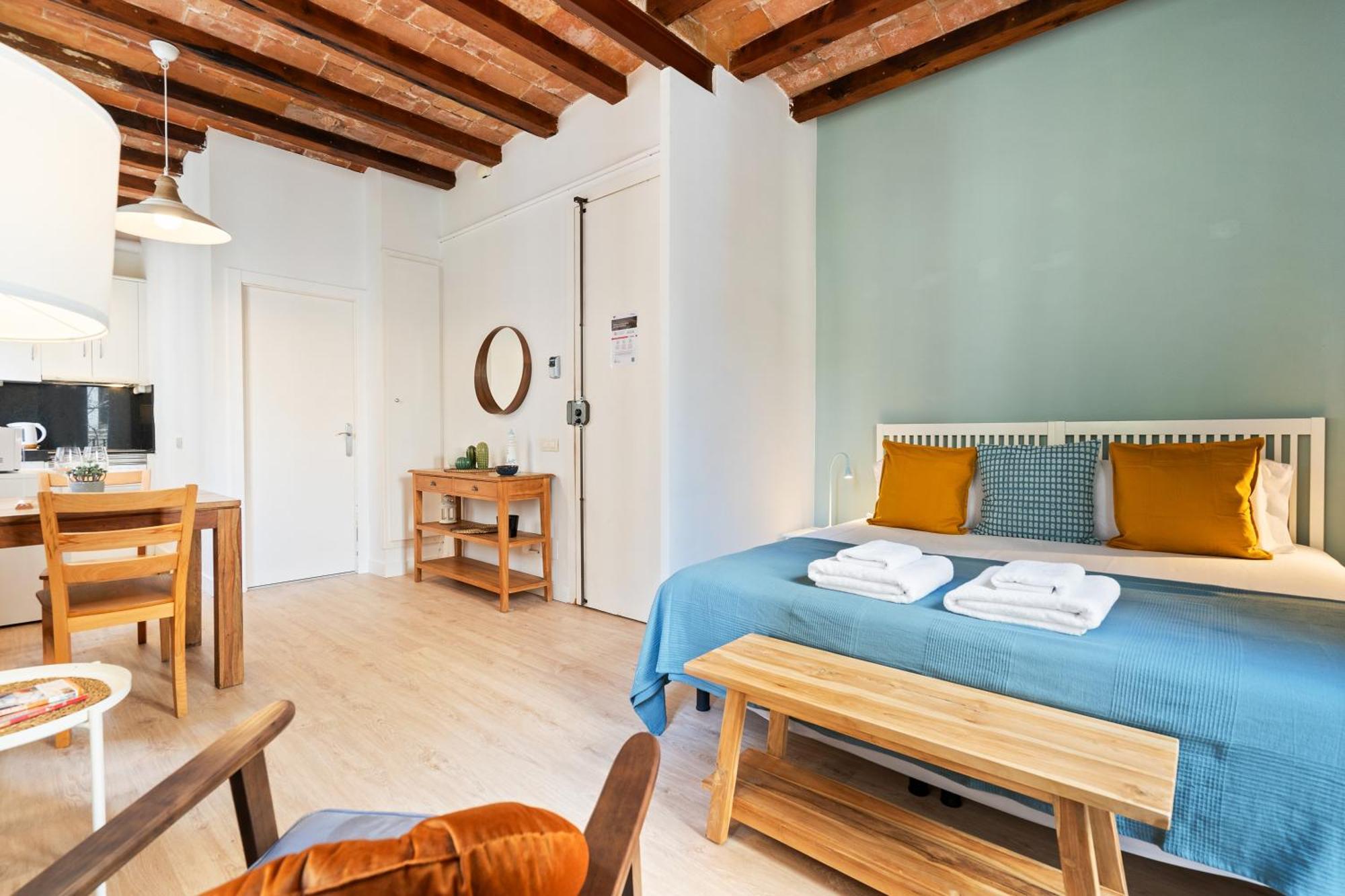 Lodging Apartments Beach Studio 11 巴塞罗那 外观 照片